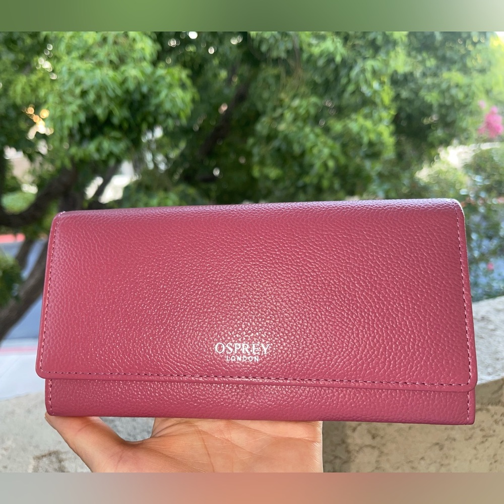 OSPREY LONDON PINK WALLET